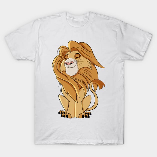 The lion king Mufasa fan art Mufasa Lion King T Shirt TeePublic